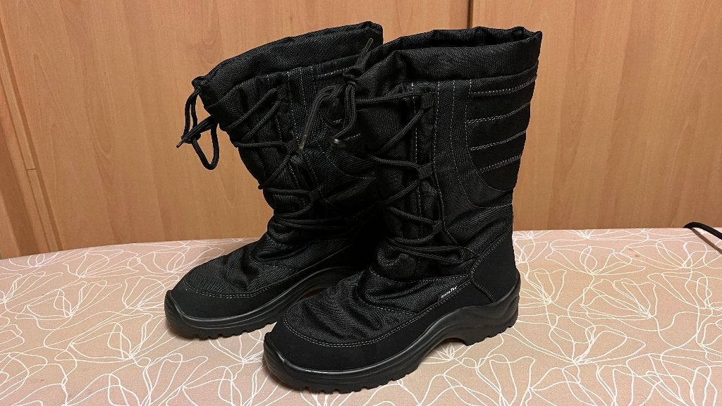Snowboots dames maat 39 zwart, Zwart, Snowboots, Ophalen of Verzenden, Zo goed als nieuw