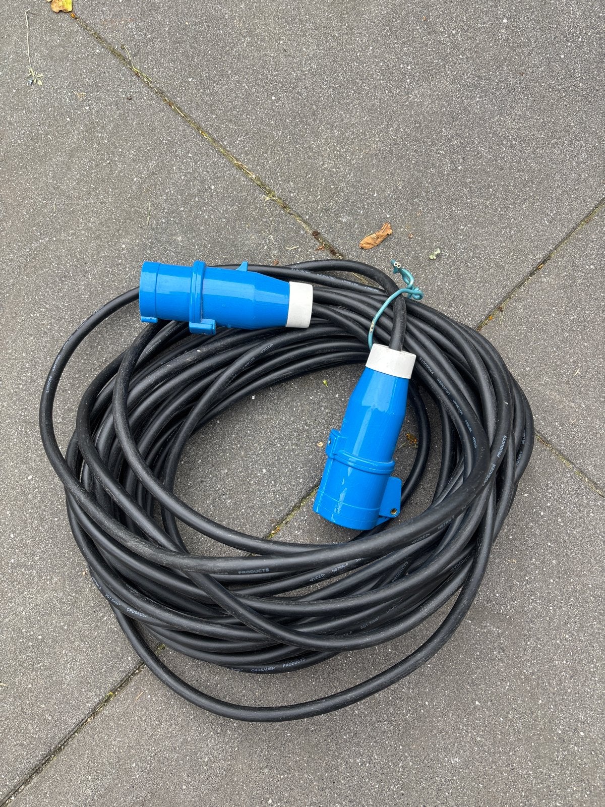 Verlengsnoer met CEE stekkers - 3G1.5mm², Caravans en Kamperen, Kampeeraccessoires, Ophalen, Zo goed als nieuw