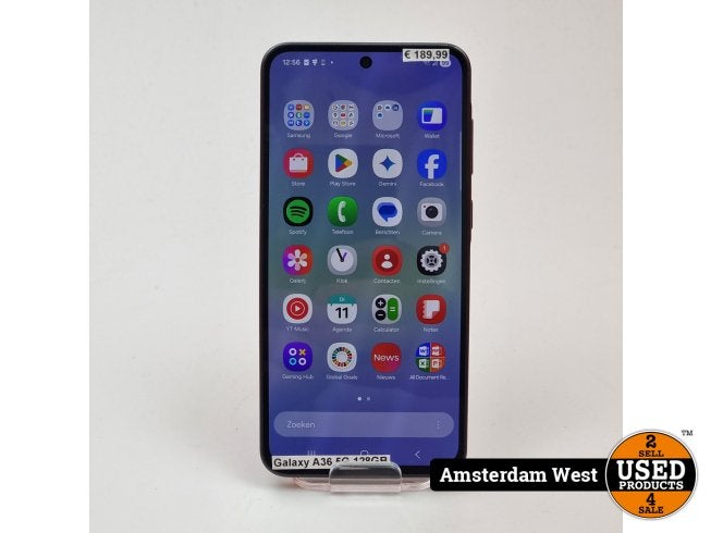Samsung Galaxy A36 5G 128GB Zwart | Nette staat