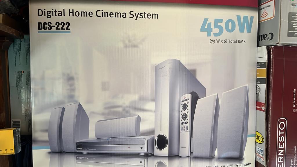Pioneer Digital Home Cinema System DCS-222, Audio, Tv en Foto, Home Cinema-sets, Ophalen, 70 watt of meer, Zo goed als nieuw, Pioneer