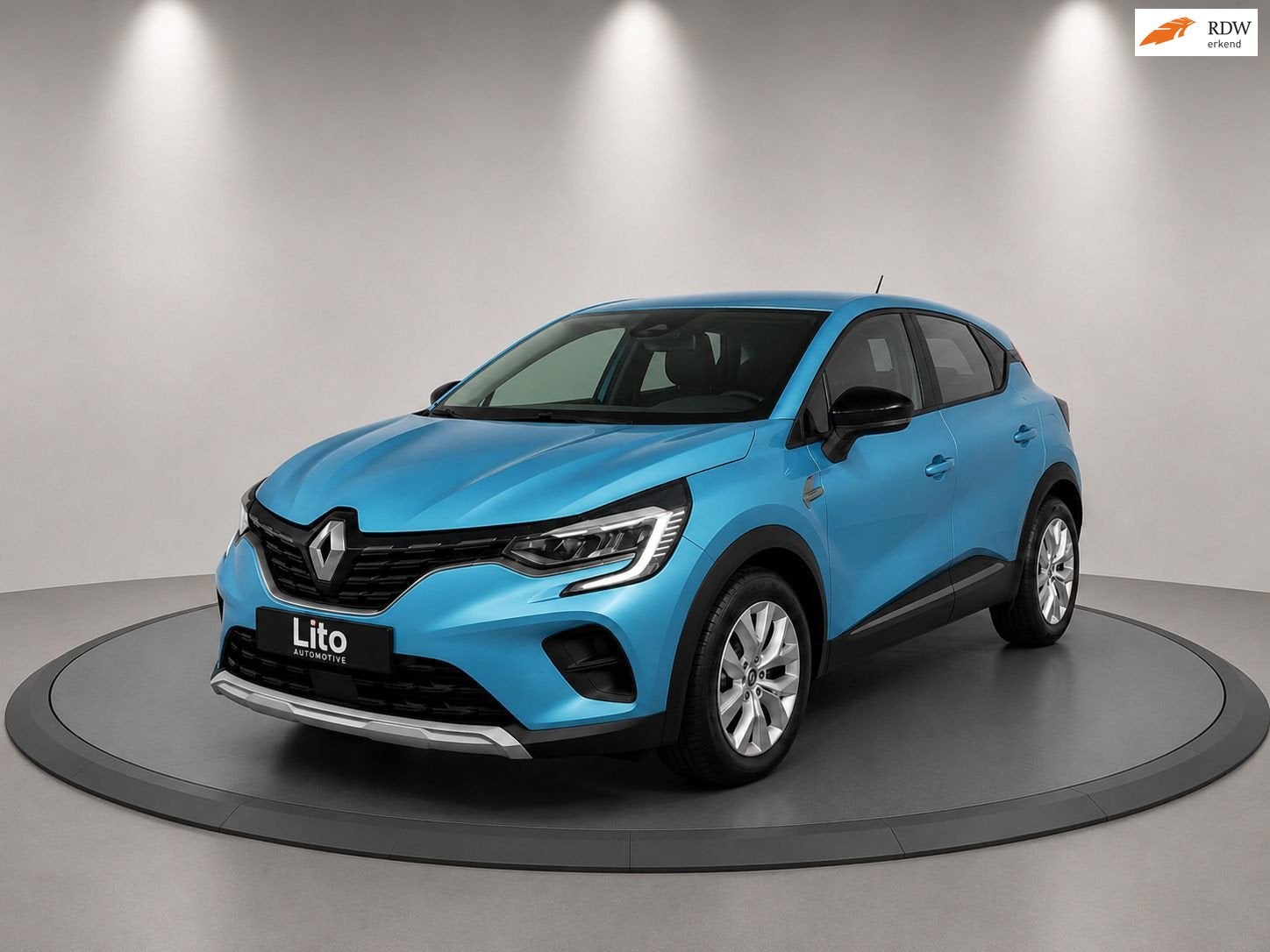 Renault Captur 1.0 TCe 90 Business|NAVOI|AIRCO|BLEU|, Auto's, Voorwielaandrijving, Gebruikt, Euro 6, 1176 kg