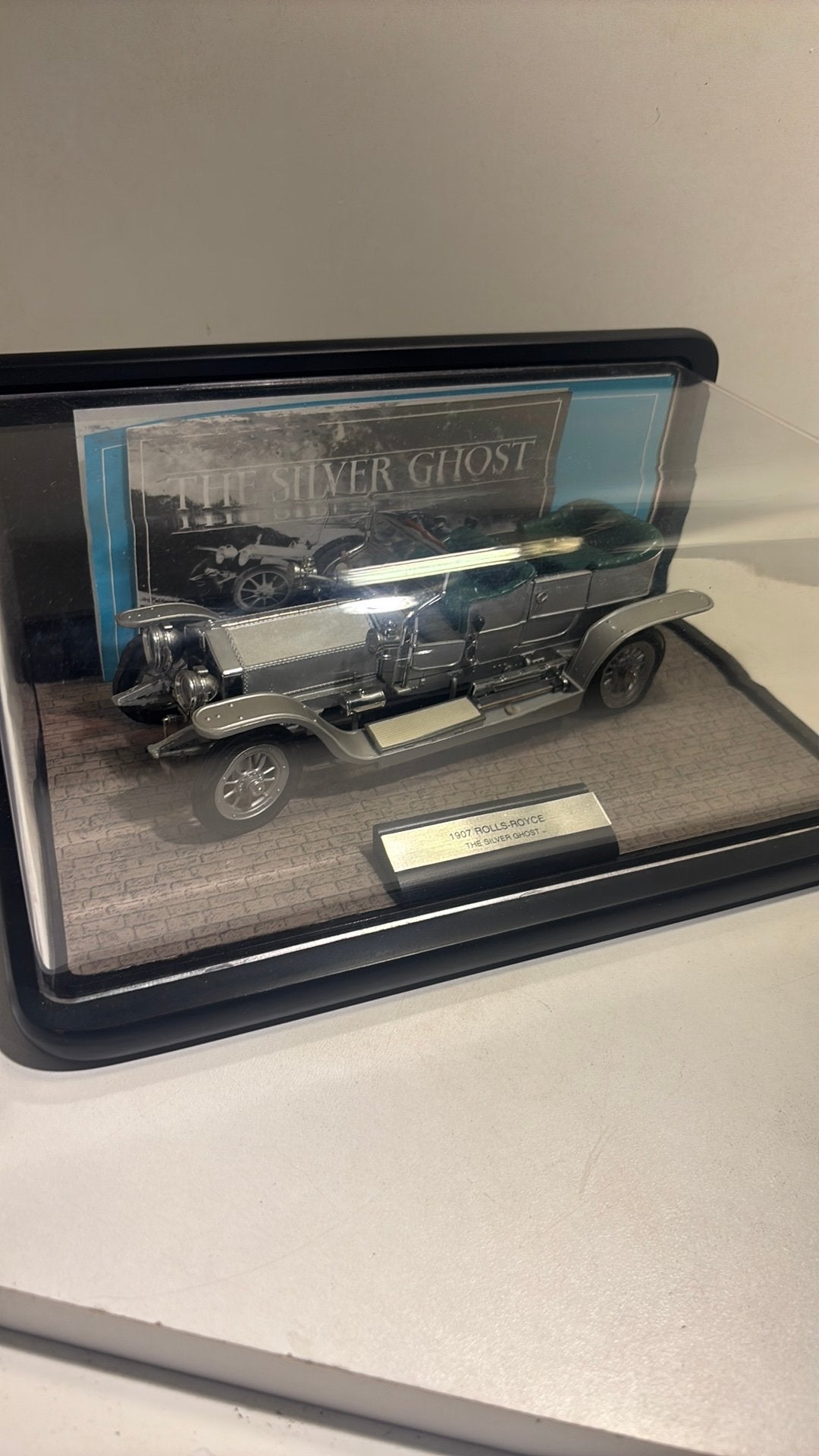 Rolls royce the silver ghost 1907 franklin mint 1.24, Overige merken, Ophalen of Verzenden, A, A