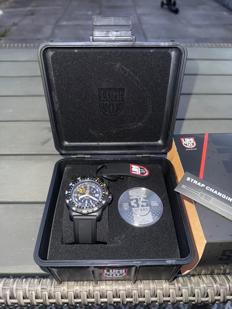 Luminox SEA Series 35 Years Limited Edition Horloge, Overige merken, Kunststof, Polshorloge, Ophalen of Verzenden
