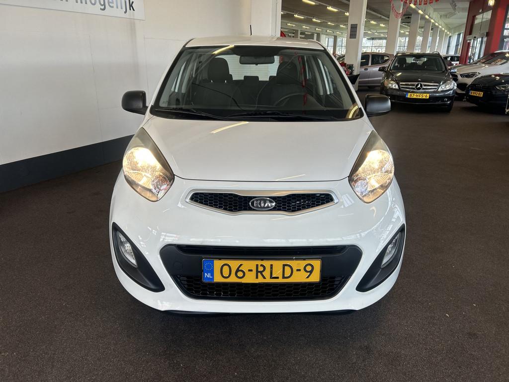 Kia Picanto 1.0 CVVT Airco | Radio/MP3 | Nederlands geleverd, Auto's, Kia, Voorwielaandrijving, Euro 5, Stof, Gebruikt