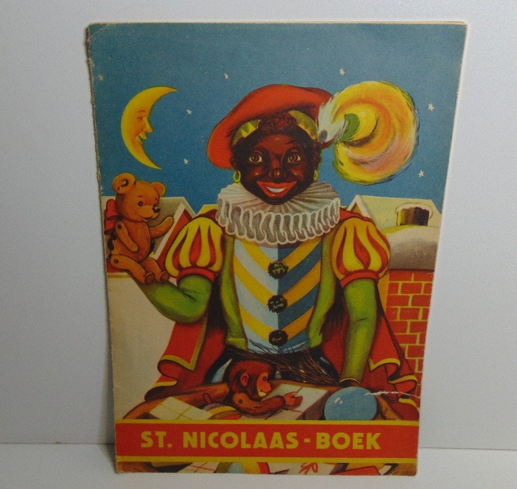 Sinterklaas St Nicolaas boek jaren 50/60, Ophalen of Verzenden, Gebruikt