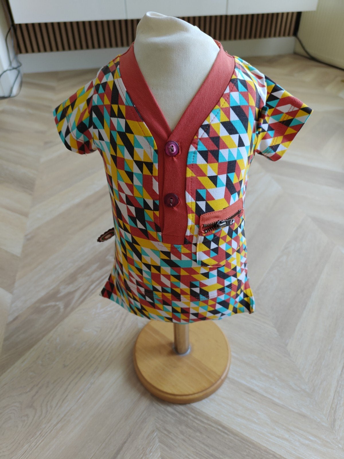 Unieke Paspop voor Babykleding - Kleurrijk maat 50/56Design, Ophalen of Verzenden, Zo goed als nieuw, Onbekend, Jongetje of Meisje