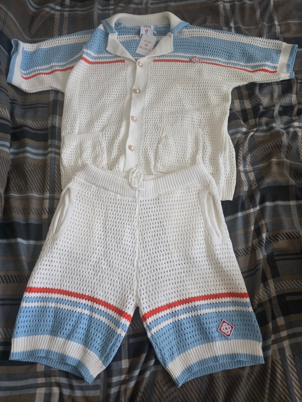 NIEUW! Casablanca Zomer Set Blauw (gucci,dior,miumiu), Kleding | Heren, Ophalen of Verzenden, Nieuw, Maat 46 (S) of kleiner