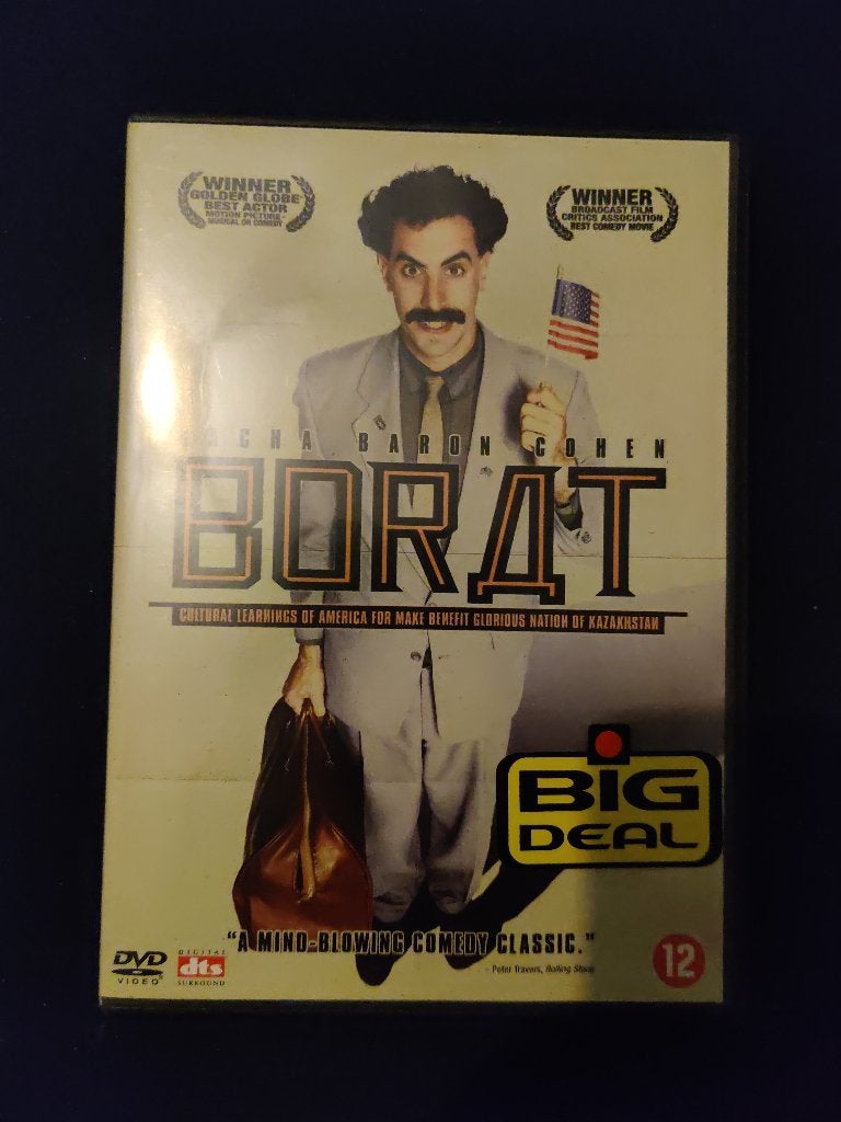 Borat, Alle leeftijden, Ophalen of Verzenden, Zo goed als nieuw