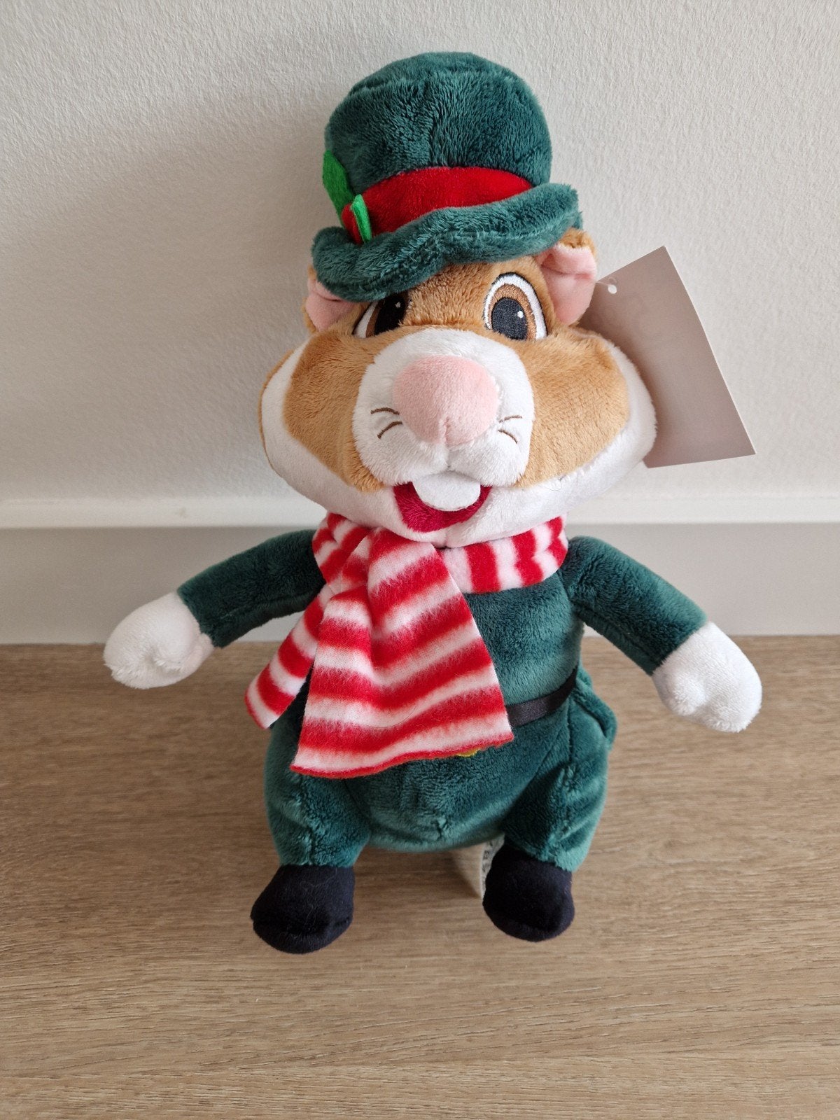 Nieuw! Hamster AH Christmas Carol groen muts sjaal K7154, Diversen, Ophalen of Verzenden, Nieuw