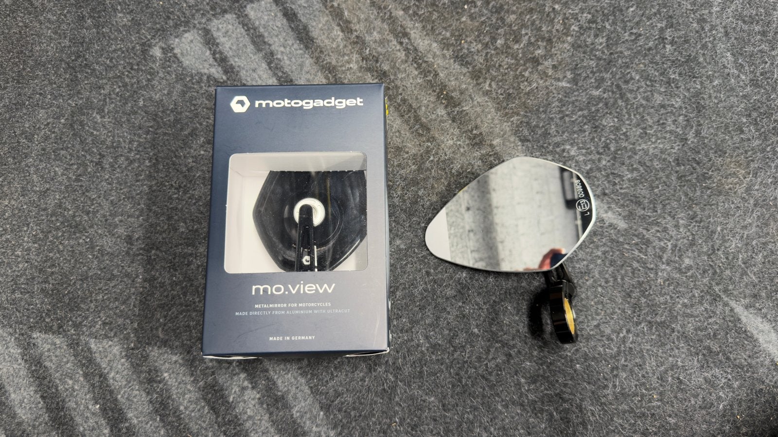 Motogadget mo.view Bar End Spiegel - Nieuw in doos, Ophalen of Verzenden, Nieuw