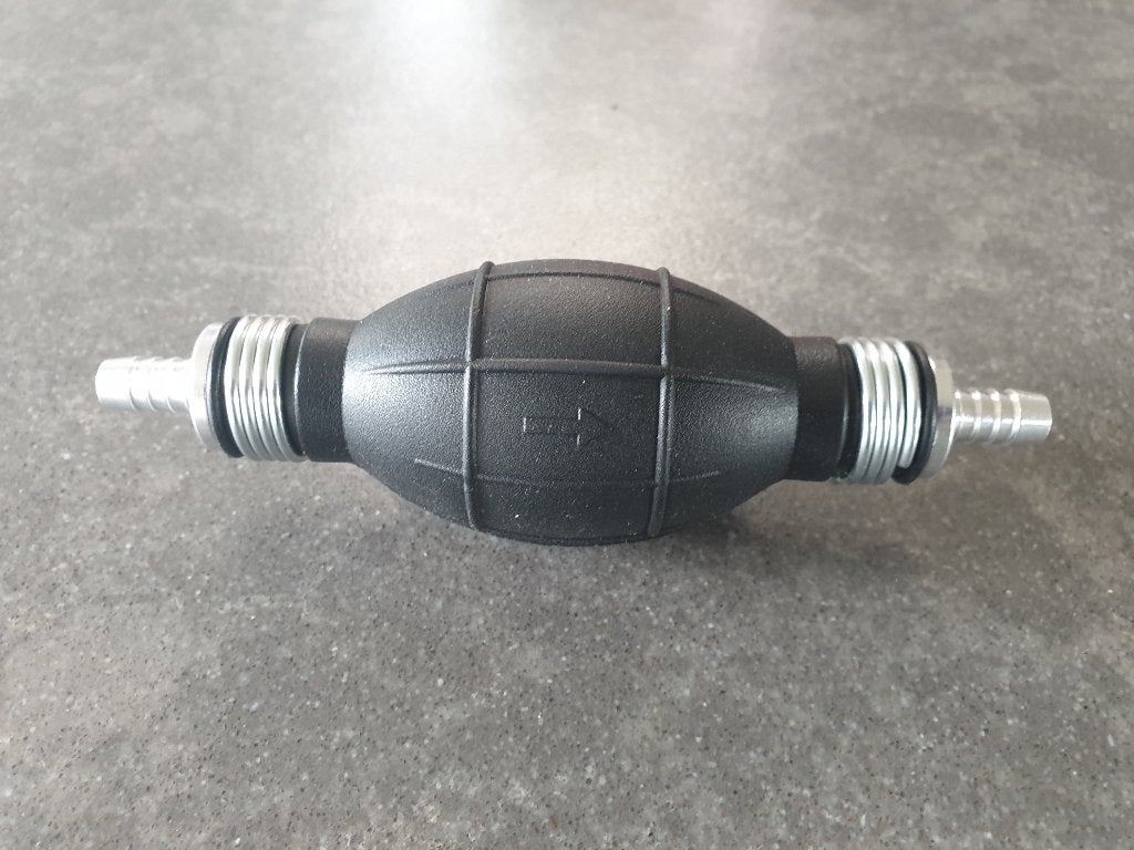 Brandstof hand pomp bal pompbal groot metalen tule 8 mm, Watersport en Boten, Ophalen of Verzenden, Nieuw, Onderhoud en Reparatie