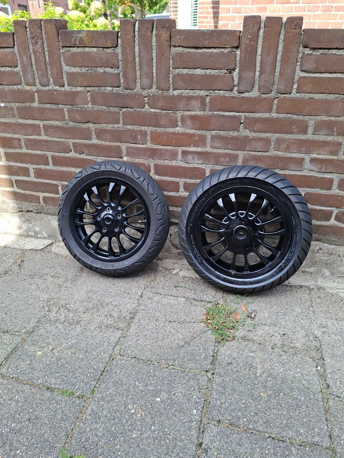 Vespa sprint velgenset+(Goede banden), Ophalen of Verzenden, Zo goed als nieuw, Overige typen, Vespa