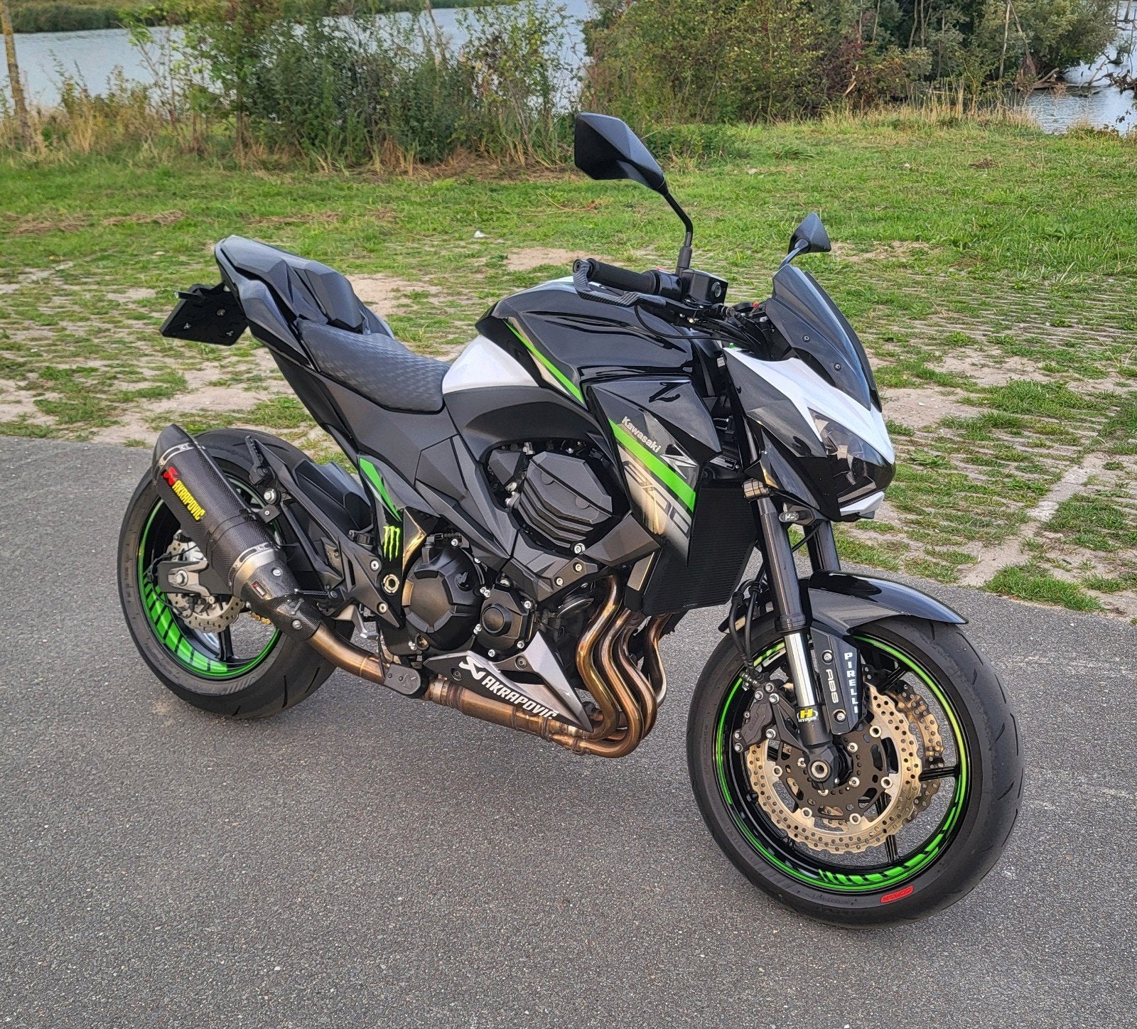 kawasaki z800, Sportuitlaat, 4 cilinders, Particulier, 800 cc