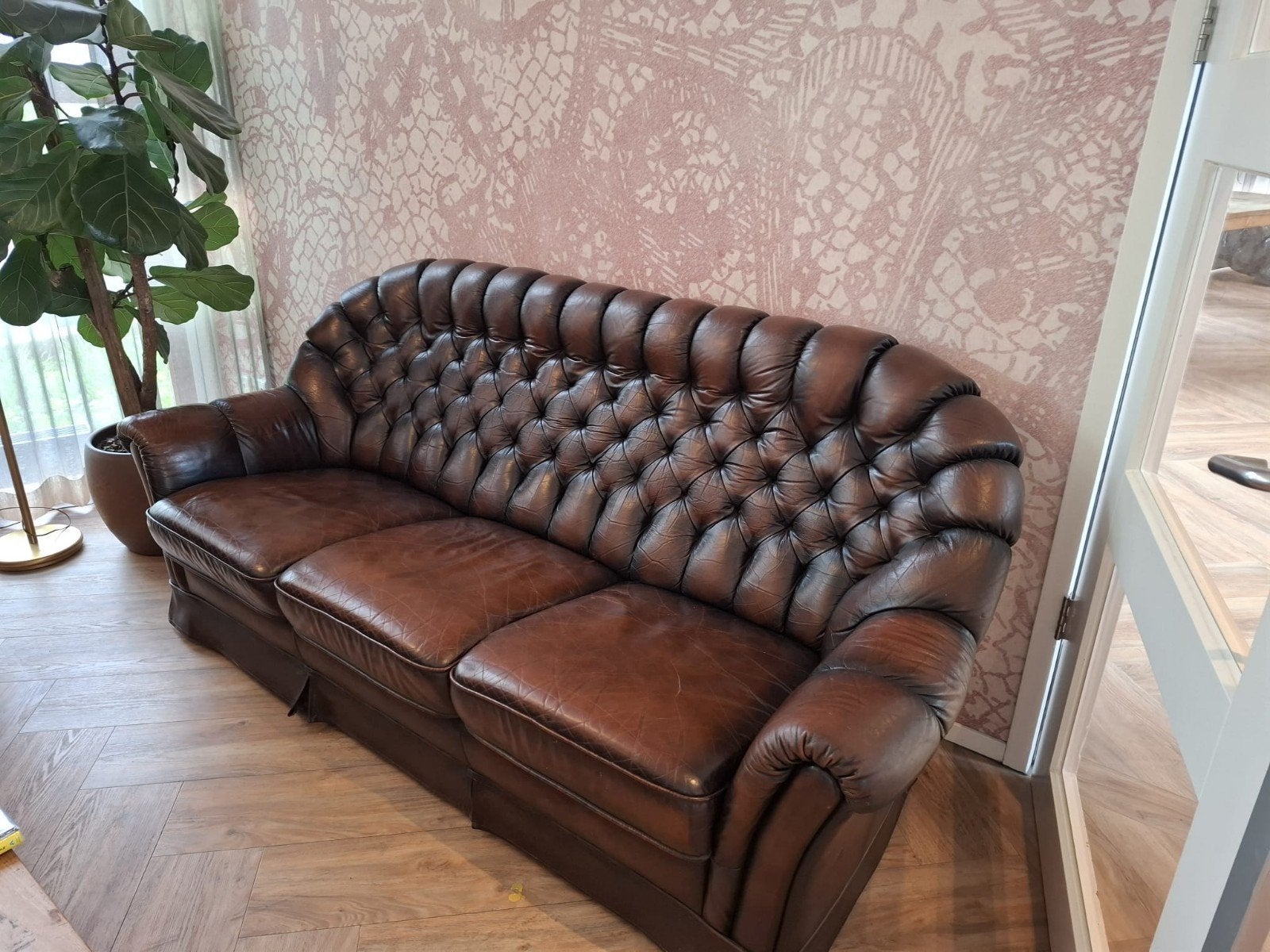 bankstel, Ophalen, Driepersoons, 75 tot 100 cm, Rechte bank