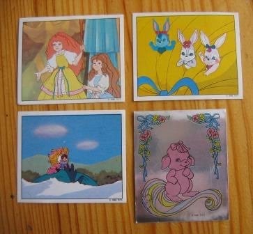 4x Panini Lady Lovely Locks, Ophalen of Verzenden, Zo goed als nieuw, Strip of Tekenfilm