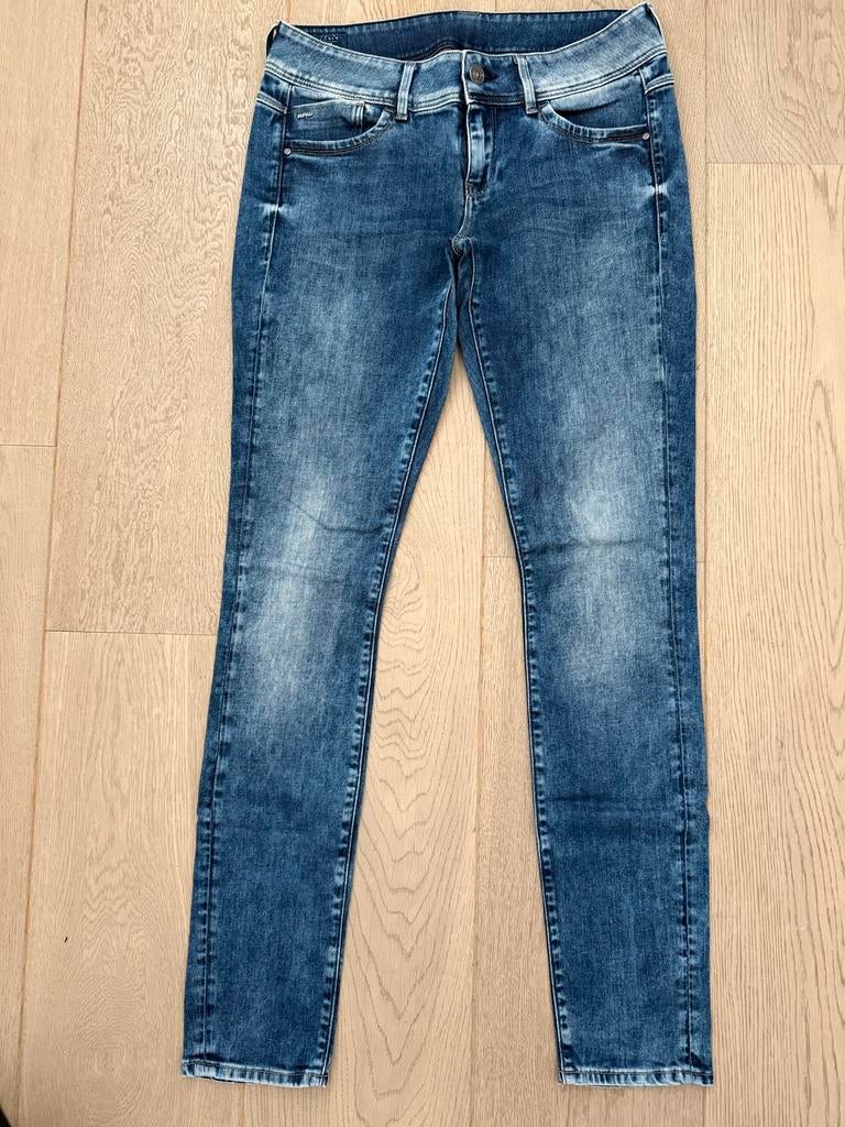 G-Star Raw Dames Jeans W29 L34 - Gedragen, Zeer Goede Staat, Ophalen of Verzenden, Zo goed als nieuw, Blauw, W28 - W29 (confectie 36)