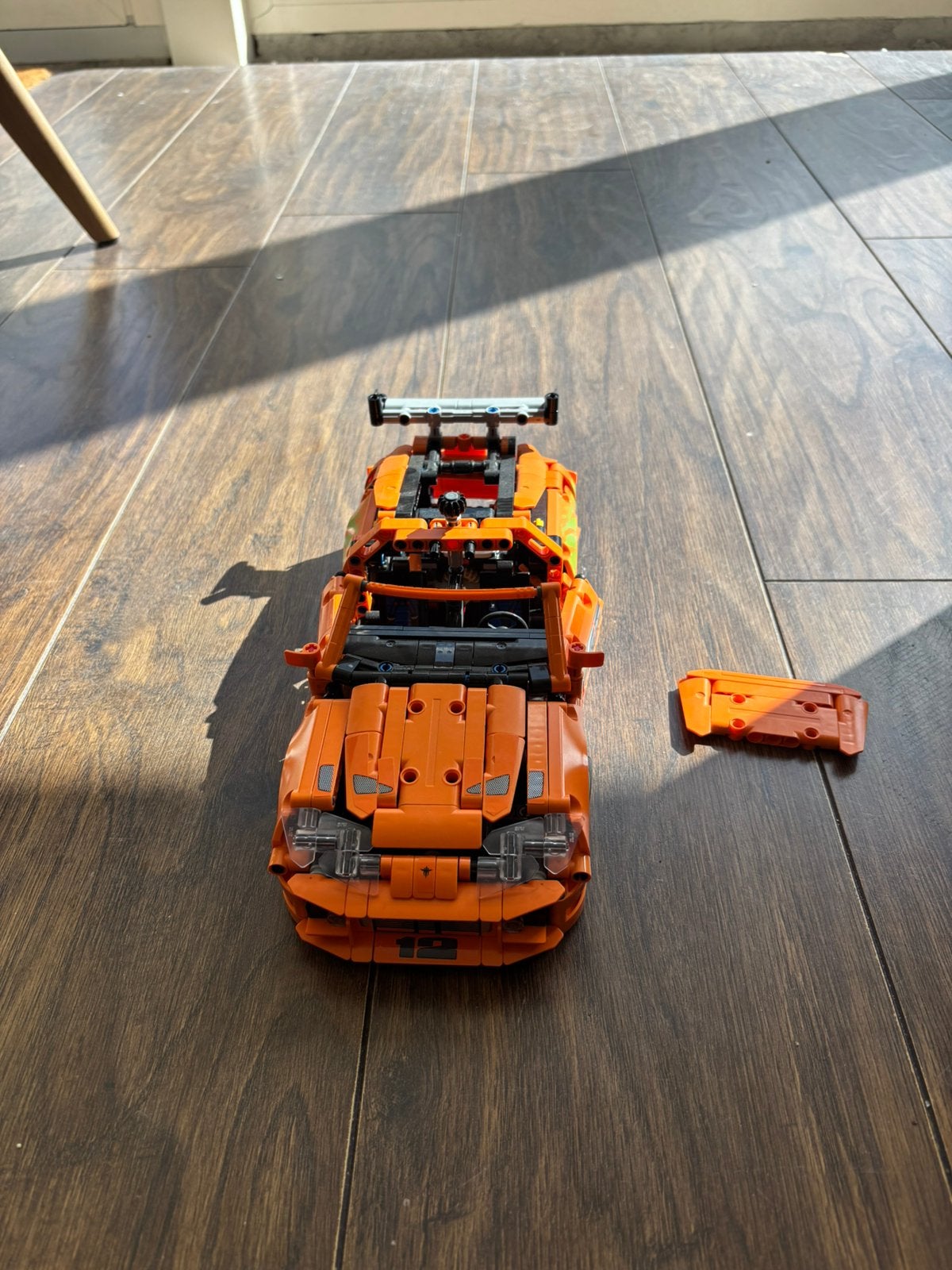 Lego technic 42204 Toyota Supra, Ophalen of Verzenden, Zo goed als nieuw