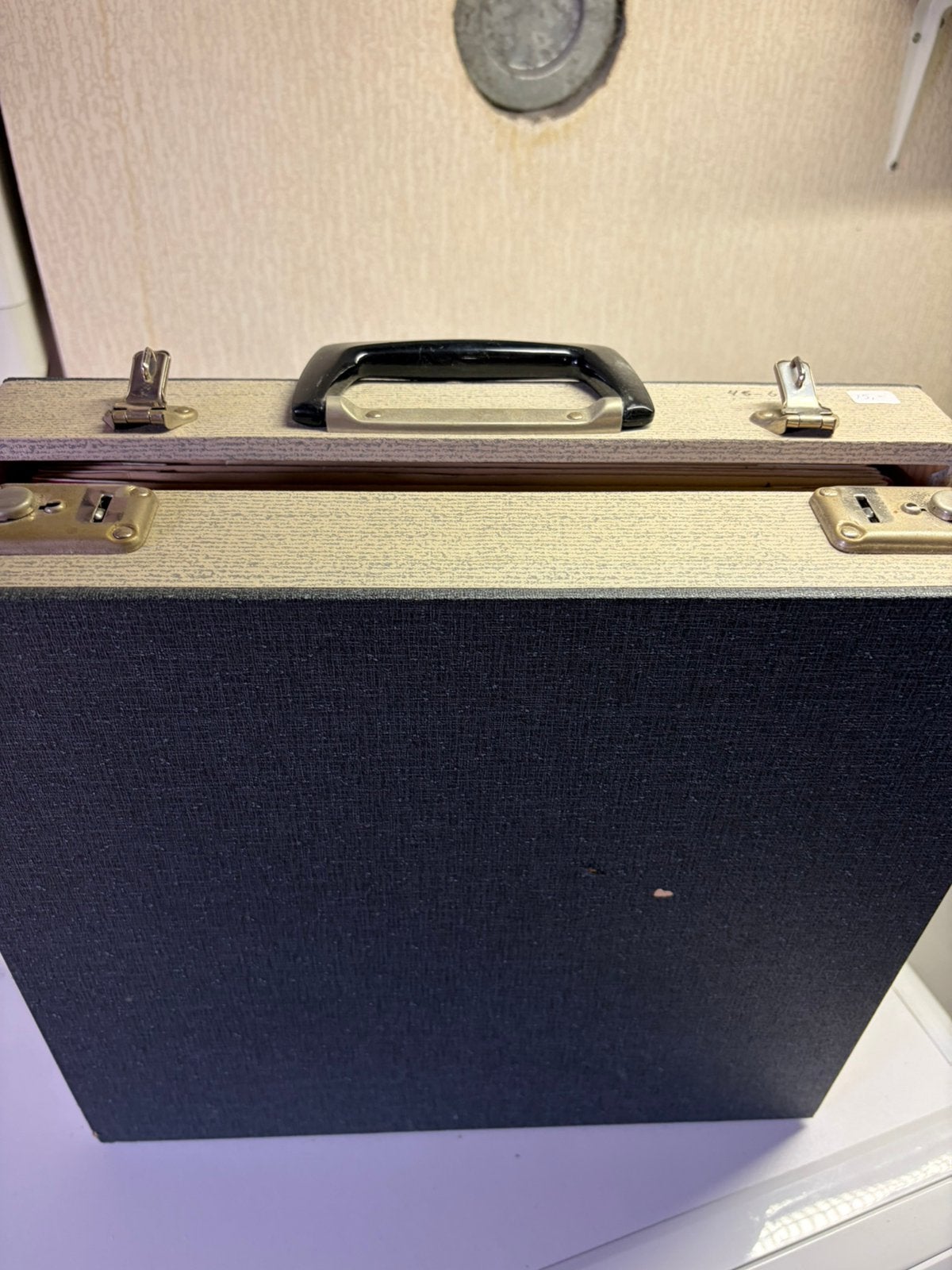 LP koffer met platen, Ophalen, Gebruikt, Pop, LP