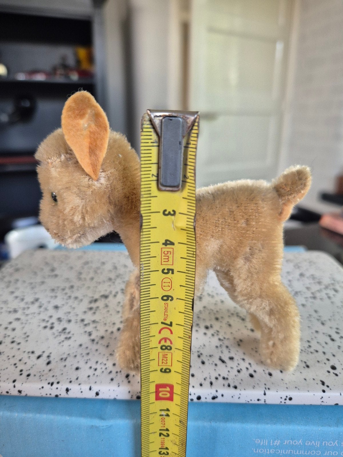 Vintage Steiff geit Zicky - 10 cm, Ophalen of Verzenden