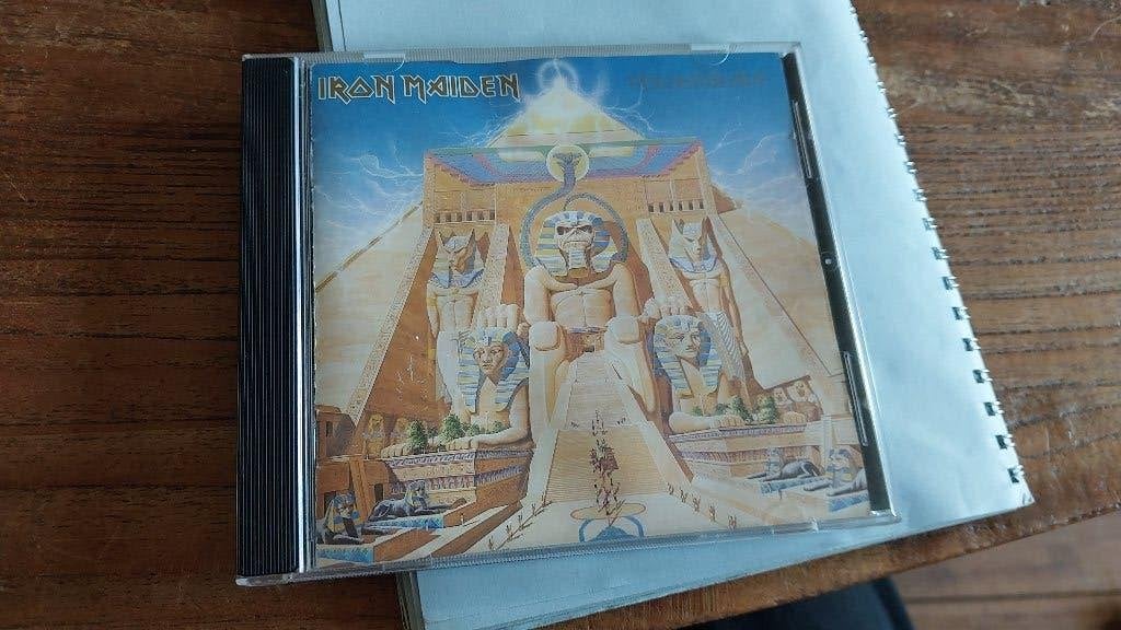Iron Maiden cd Powerslave, heavy metal, EX, Ophalen of Verzenden, Gebruikt, Heavy metal
