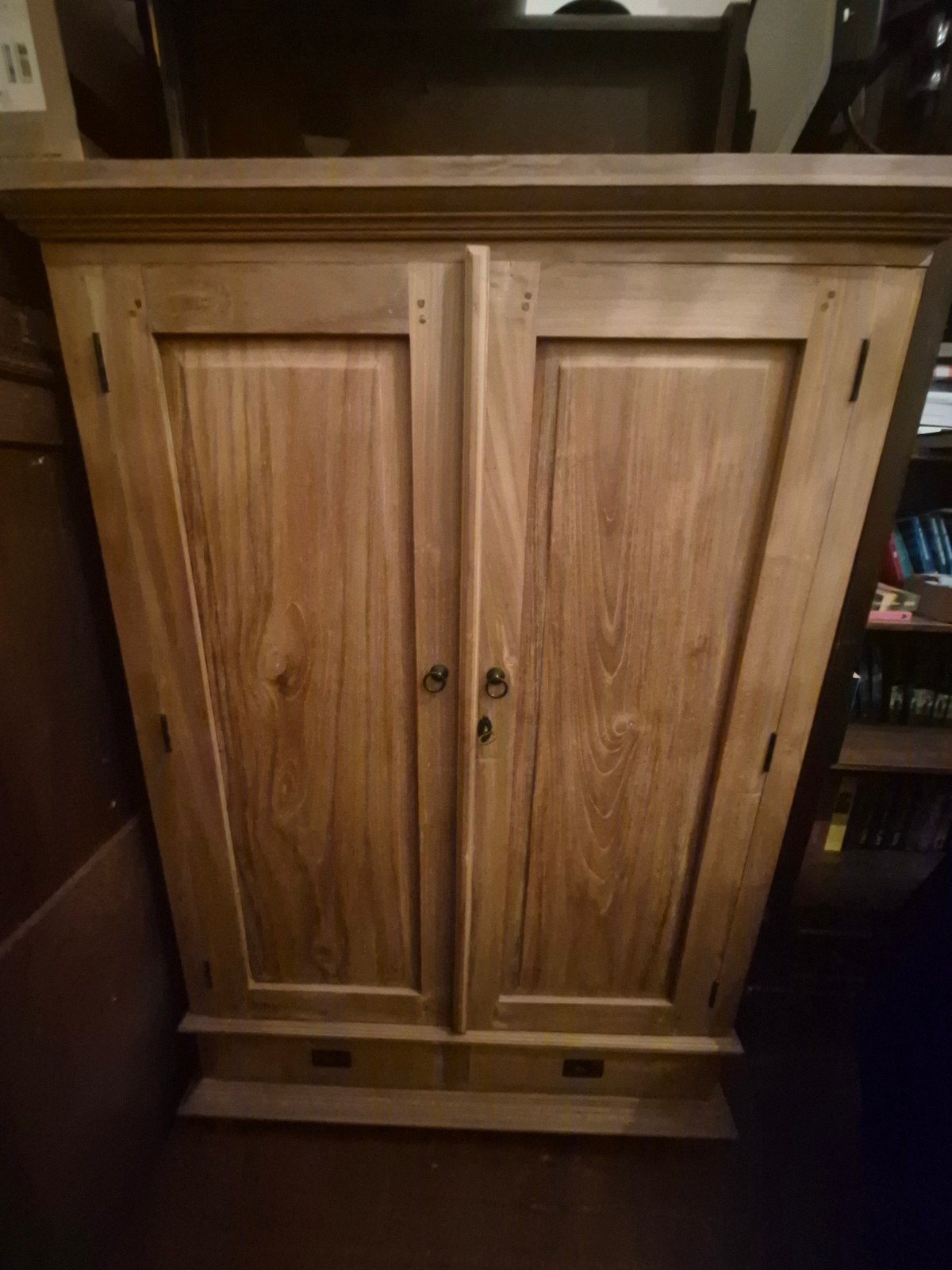Teakhouten TV-kast - 160x100x70 cm - Zeer goede staat, Ophalen