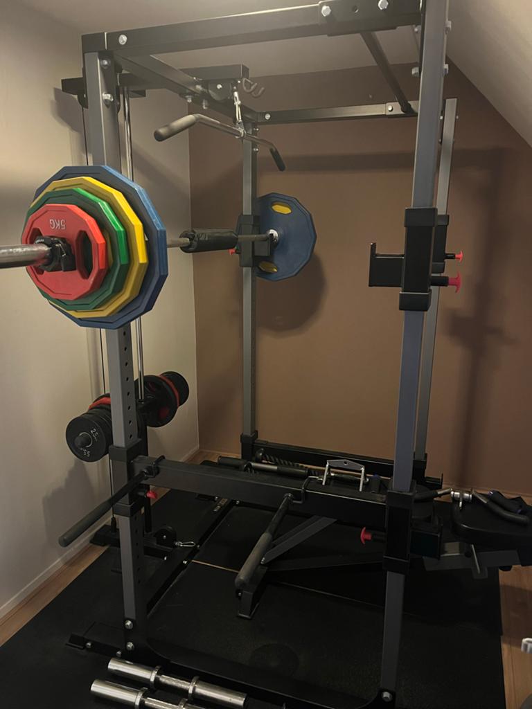Bodycraft f430 Krachtstation met gewichten en accessoires, Ophalen, Krachtstation, Armen, Zo goed als nieuw