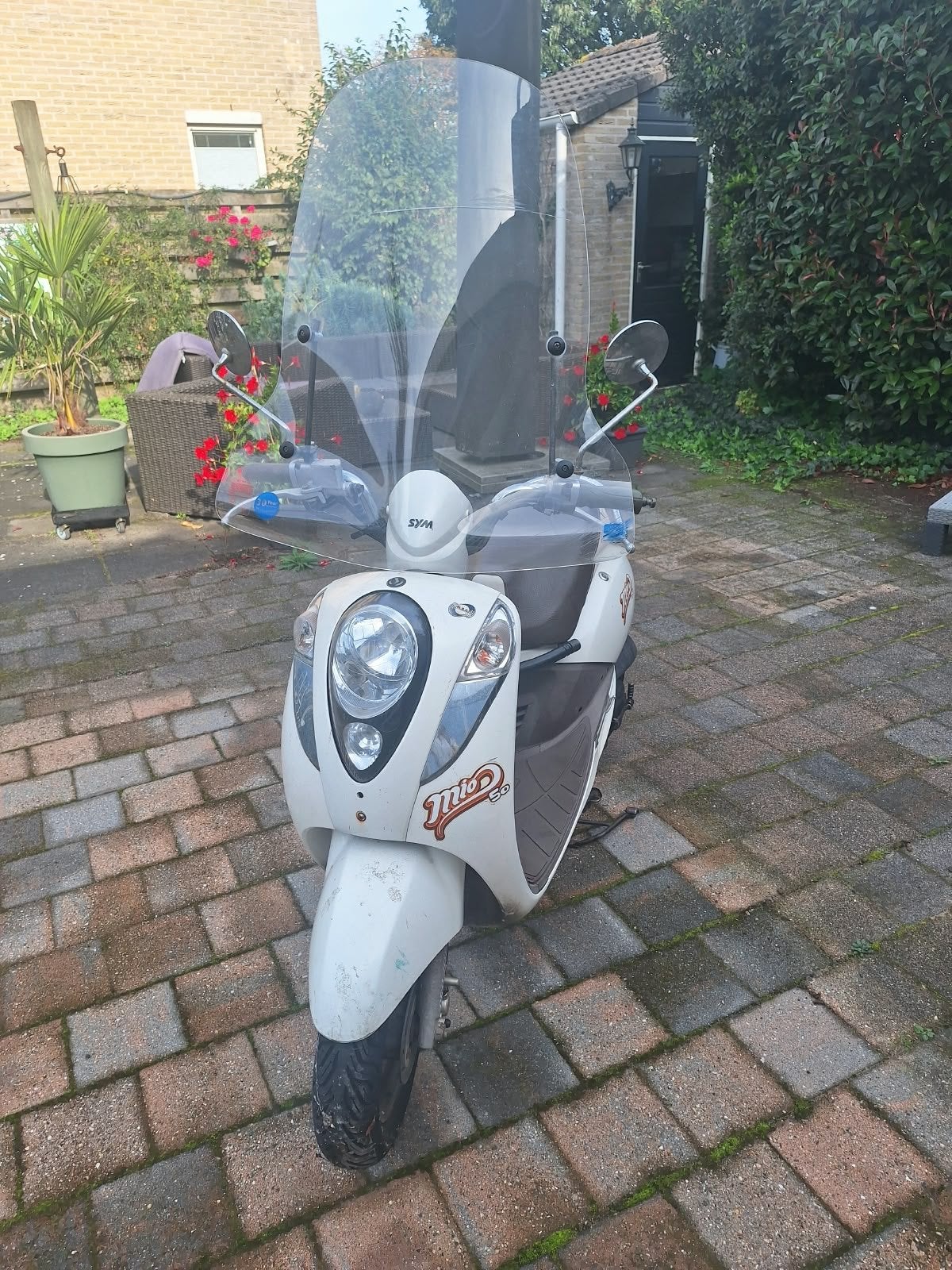 Sym Mio 50 Scooter uit 2010 met Nieuwe Accu, Ophalen, Gebruikt
