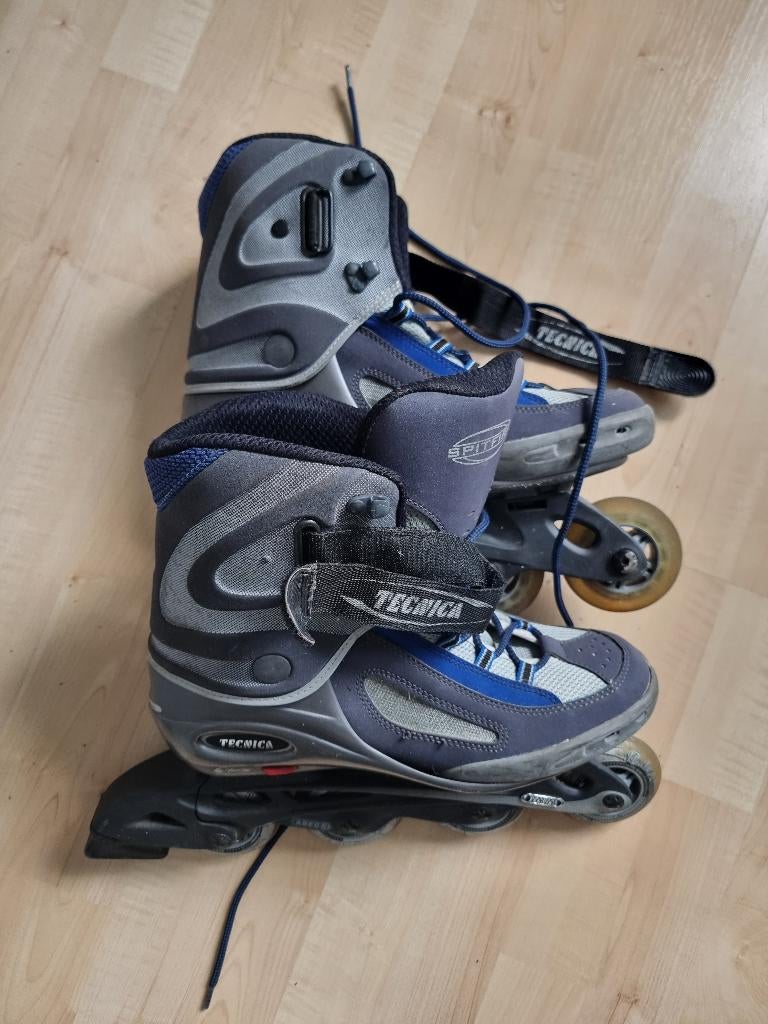 Skeelers (maat 44) en accessoires, Sport en Fitness, Skeelers, Gebruikt, Heren, Inline skates 4 wielen, Ophalen