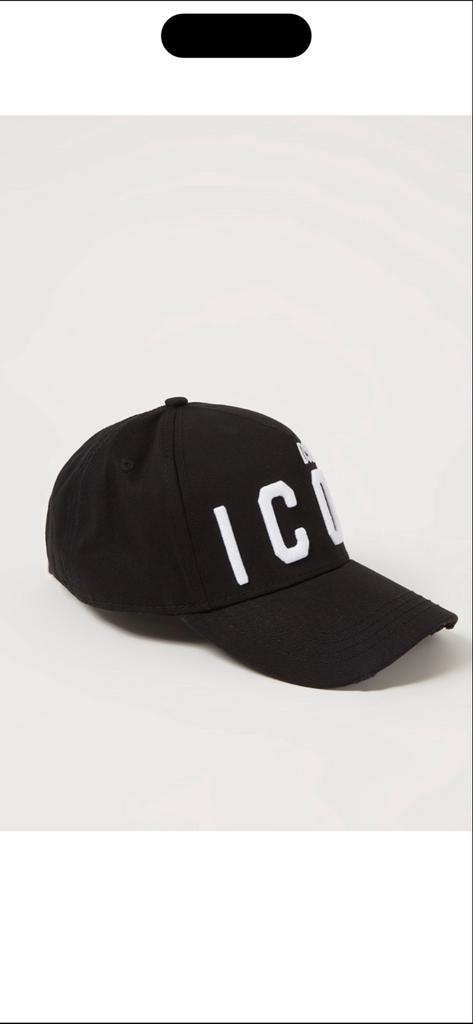 Dsquared2 Icon Pet Zwart, Ophalen of Verzenden, Nieuw, One size fits all, Pet