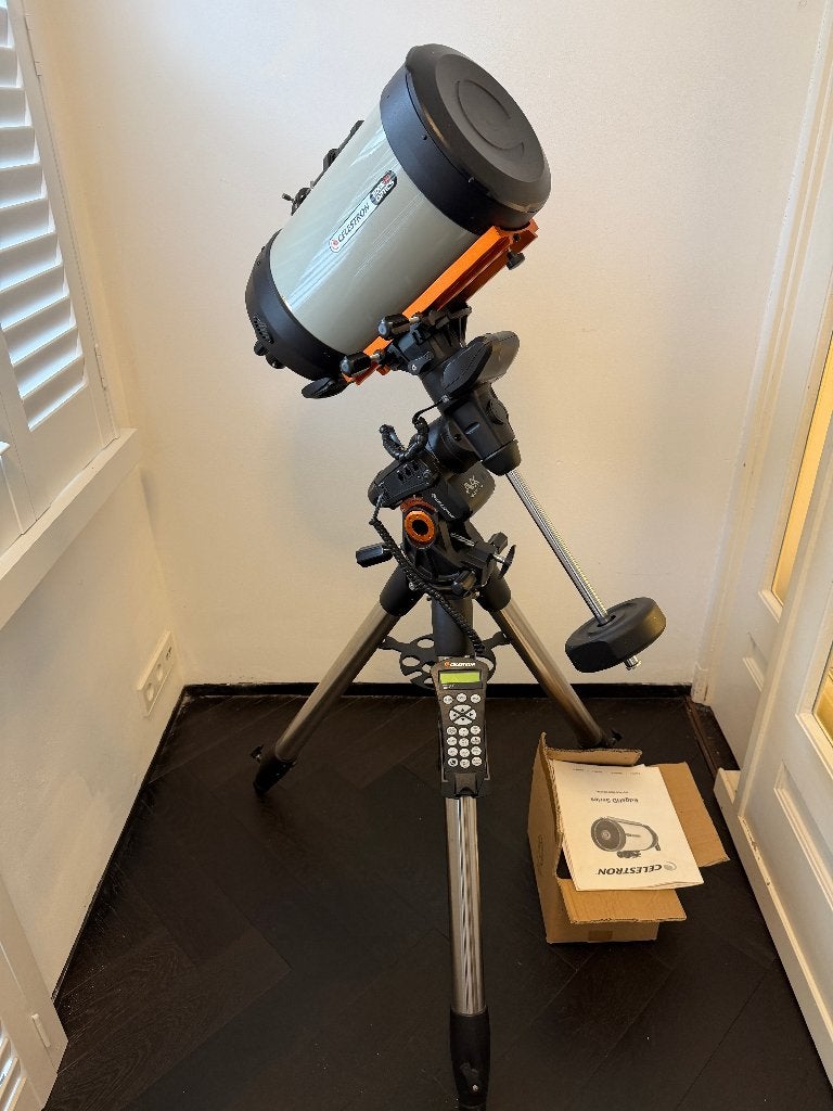 Celestron Telescoop Edge HD 8" met toebehoren, Audio, Tv en Foto, Optische apparatuur | Telescopen, 200 mm of meer, Met statief