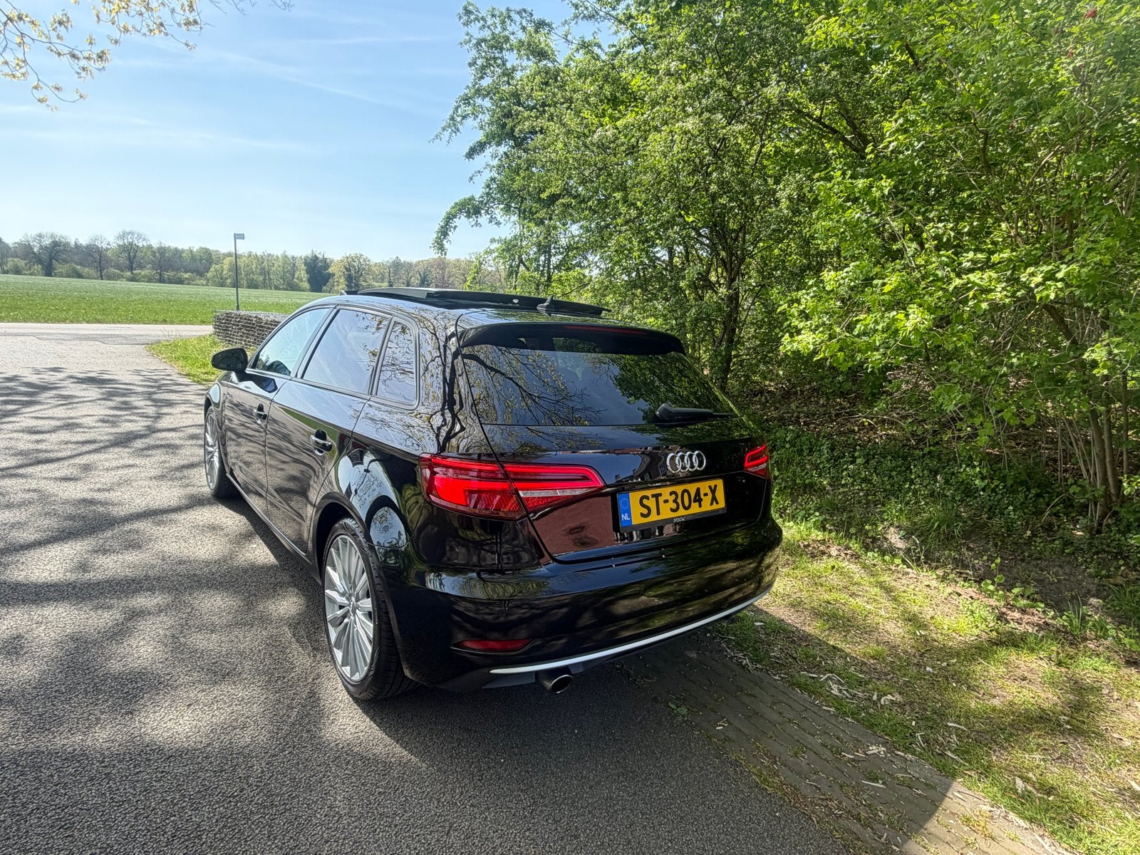 Audi A3 1.0 Tfsi 116pk 2018 Zwart, Auto's, Audi, Particulier, A3, ABS, Achteruitrijcamera, Airbags, Airconditioning, Alarm, Bluetooth