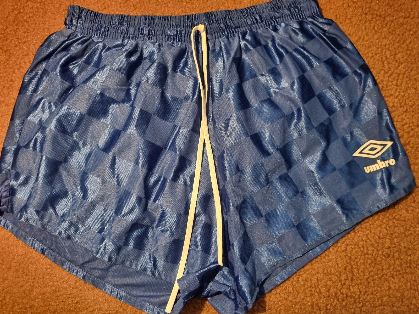 Umbro vintage short., Maat 52/54 (L), Blauw, Ophalen of Verzenden, Zo goed als nieuw