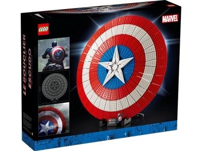 Marvel - Het schild van Captain America (76262) - NIEUW, Marvel, Lego, Nieuw, Ophalen of Verzenden