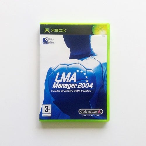 LMA Manager 2004 (Xbox), Spelcomputers en Games, 1 speler, Ophalen of Verzenden, Zo goed als nieuw, Vanaf 3 jaar
