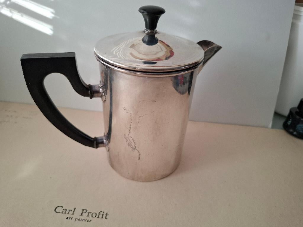 Vintage Koffie Percolator Engeland, 2 tot 4 kopjes, Verzenden, Gebruikt, Overige modellen