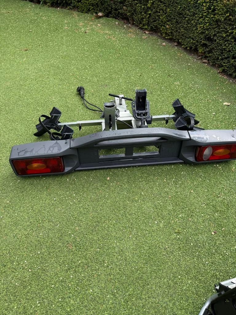 Twinny Load Swing C fietsendrager voor trekhaak, Ophalen, Gebruikt, 2 fietsen, Trekhaakdrager