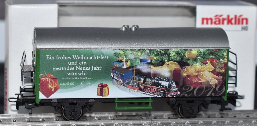 Märklin 48766 Christmas Edition 2019 Nog 130 dagen tot Kerst, Wisselstroom, Ophalen of Verzenden, Märklin, Nieuw