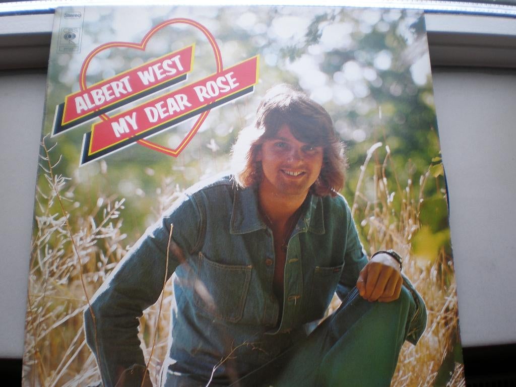 Albert West, My dear Rose  1975, Gebruikt, 1970 - 1979, 12 inch, Inclusief binnenhoes