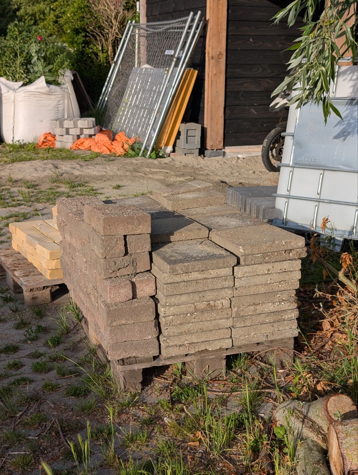 Tegels en klinkers, Ophalen, Gebruikt, Beton, Klinkers