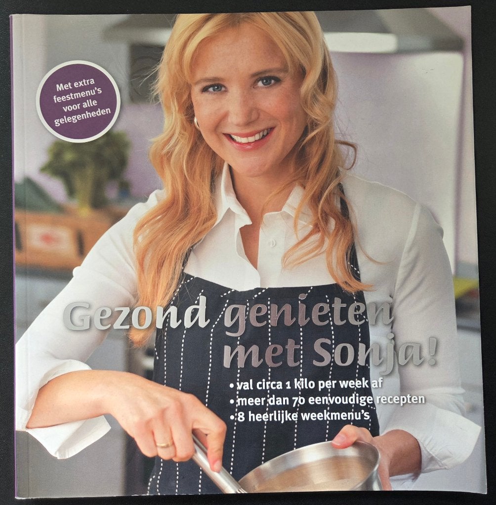 Gezond genieten met Sonja - Sonja Bakker, Verzenden, Zo goed als nieuw, Dieet en Voeding, Sonja Bakker