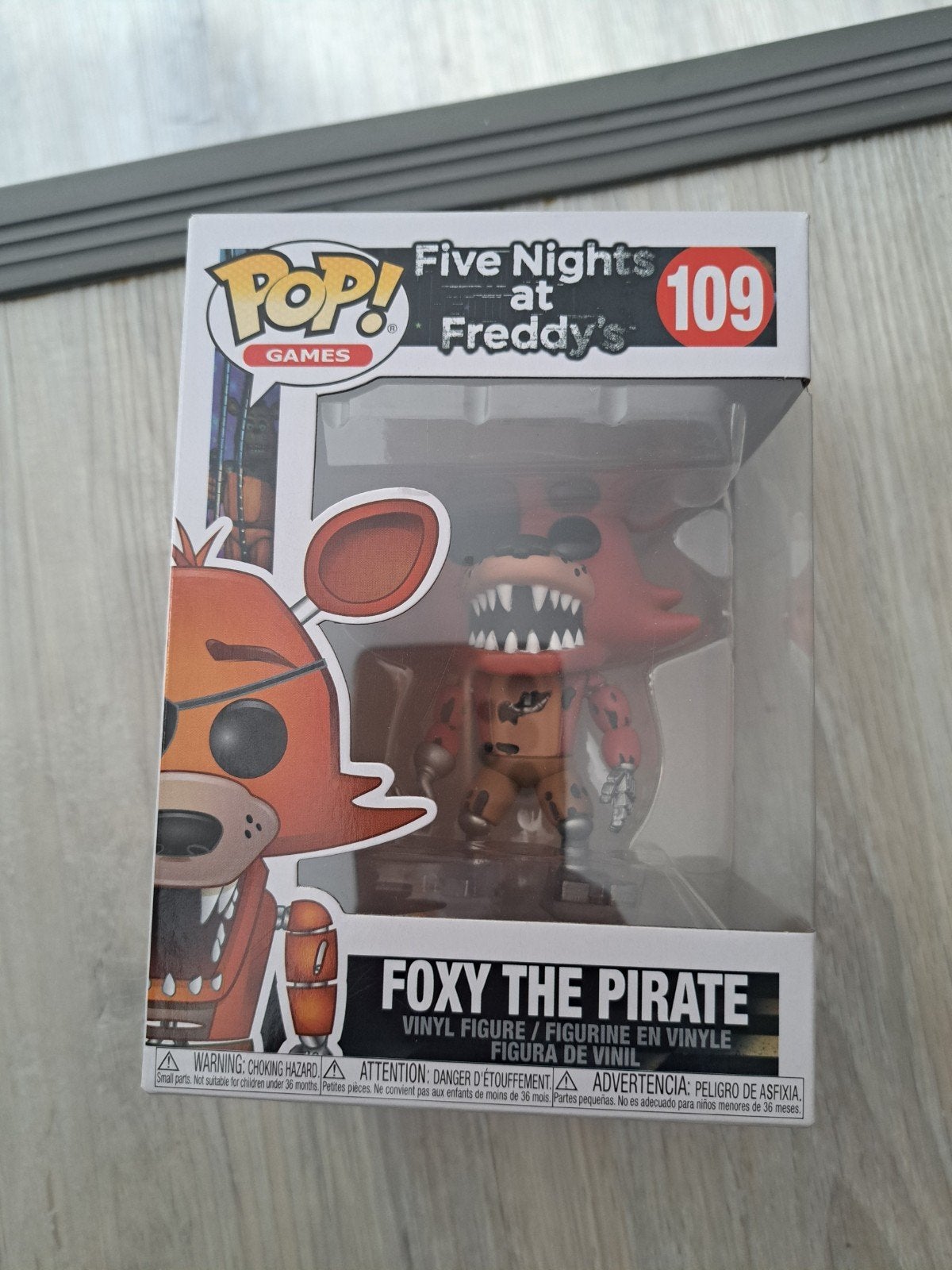 Funko Pop! Games: Five Nights at Freddy's - Foxy The Pirate, Ophalen of Verzenden, Zo goed als nieuw