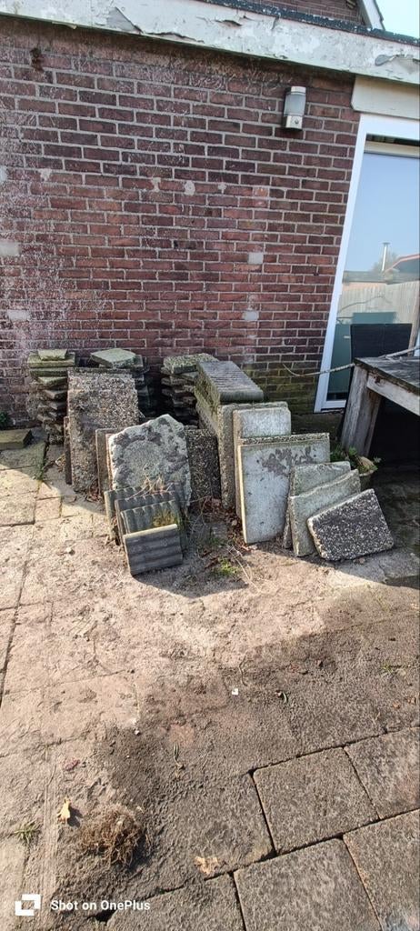 Gratis, Tuin en Terras, Grind, Keien en Split, Ophalen, Gebruikt