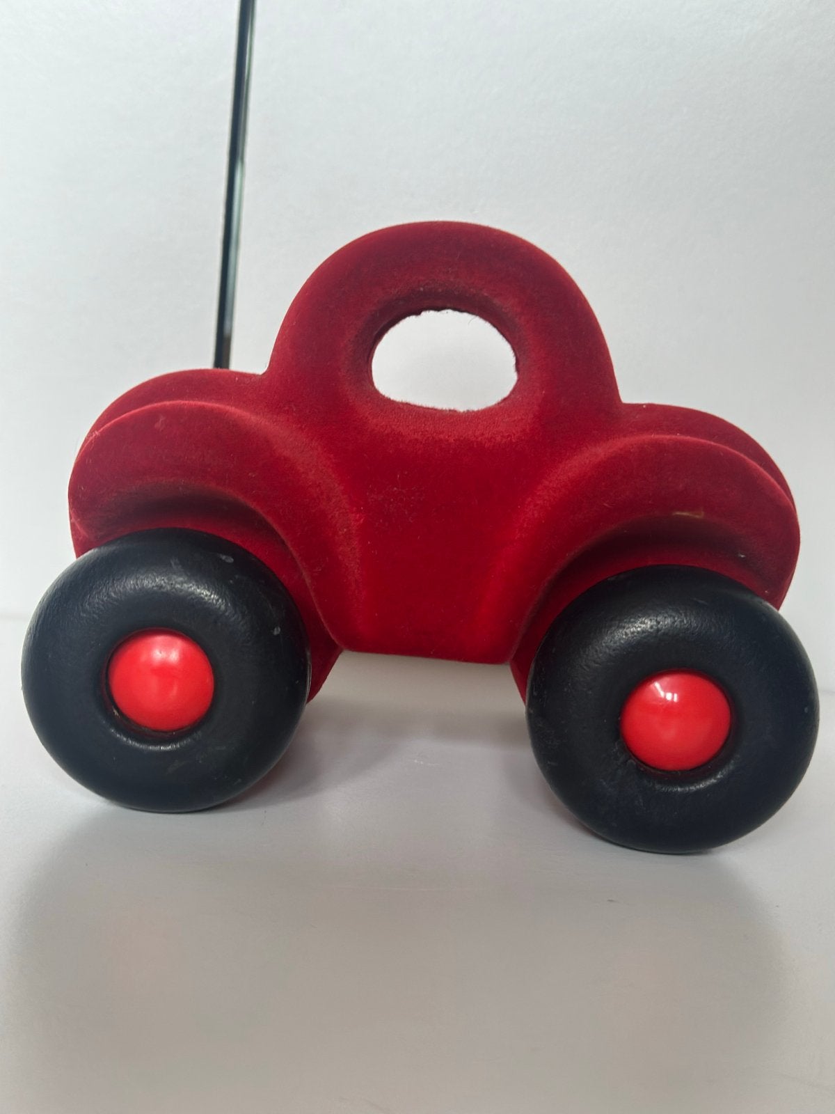 Leuke rode kinderauto - Speelgoedauto, Ophalen of Verzenden, Gebruikt