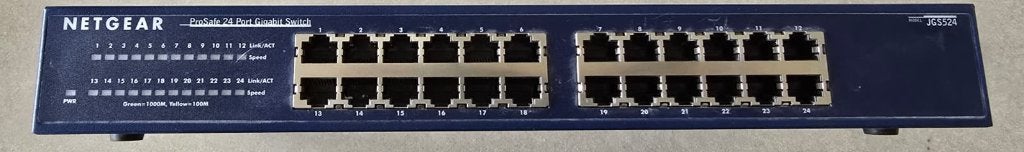 Netgear JGS524 v2, Computers en Software, Netwerk switches, Gebruikt, Ophalen