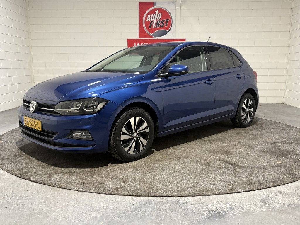 Volkswagen Polo 1.0 TSI Comfortline, Keurige auto, Airco, Cr, Voorwielaandrijving, Stof, 1045 kg, Blauw