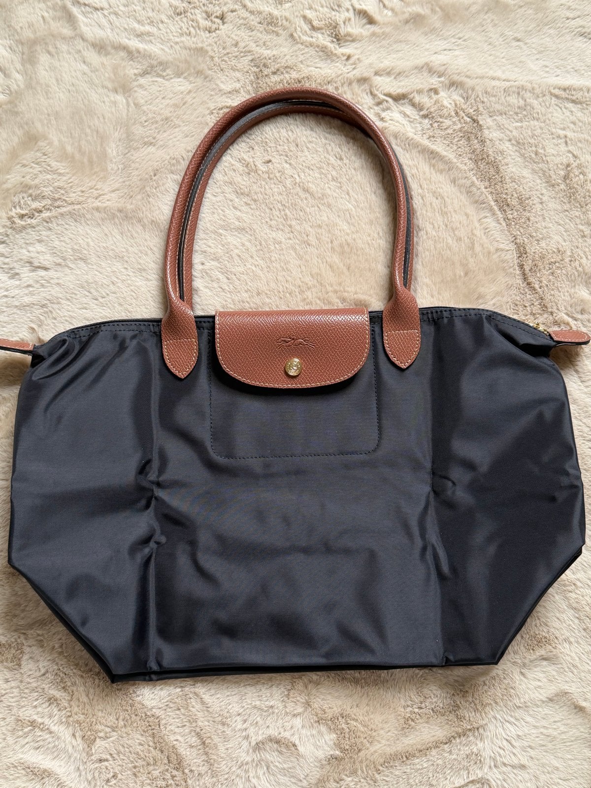 Longchamp Le Pliage Shopper M - Nieuw met verpakking, Ophalen of Verzenden, Nieuw, Zwart, Shopper