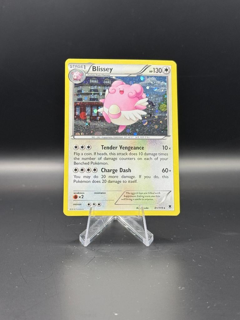 Blissey Cosmos	81/119	Engels	NM | Pokemon, Ophalen of Verzenden, Nieuw, Losse kaart, Foil
