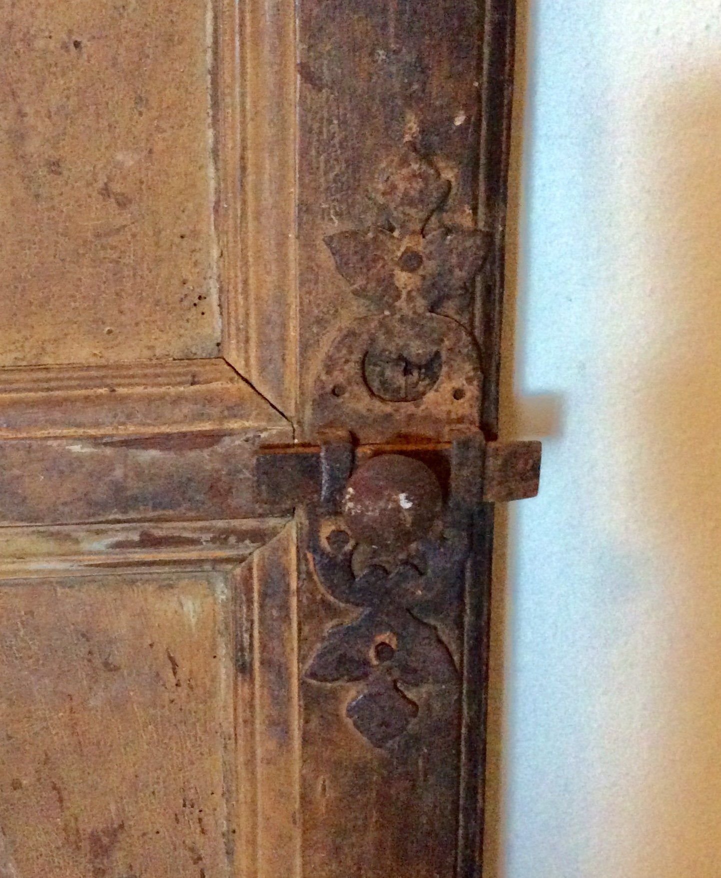 18e eeuwse deur/paneel *floor epe*, Ophalen