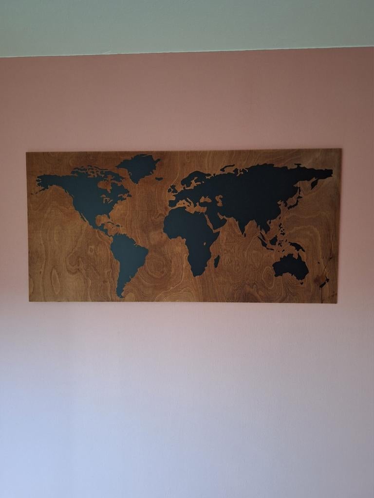 Wereldkaart, Ophalen of Verzenden