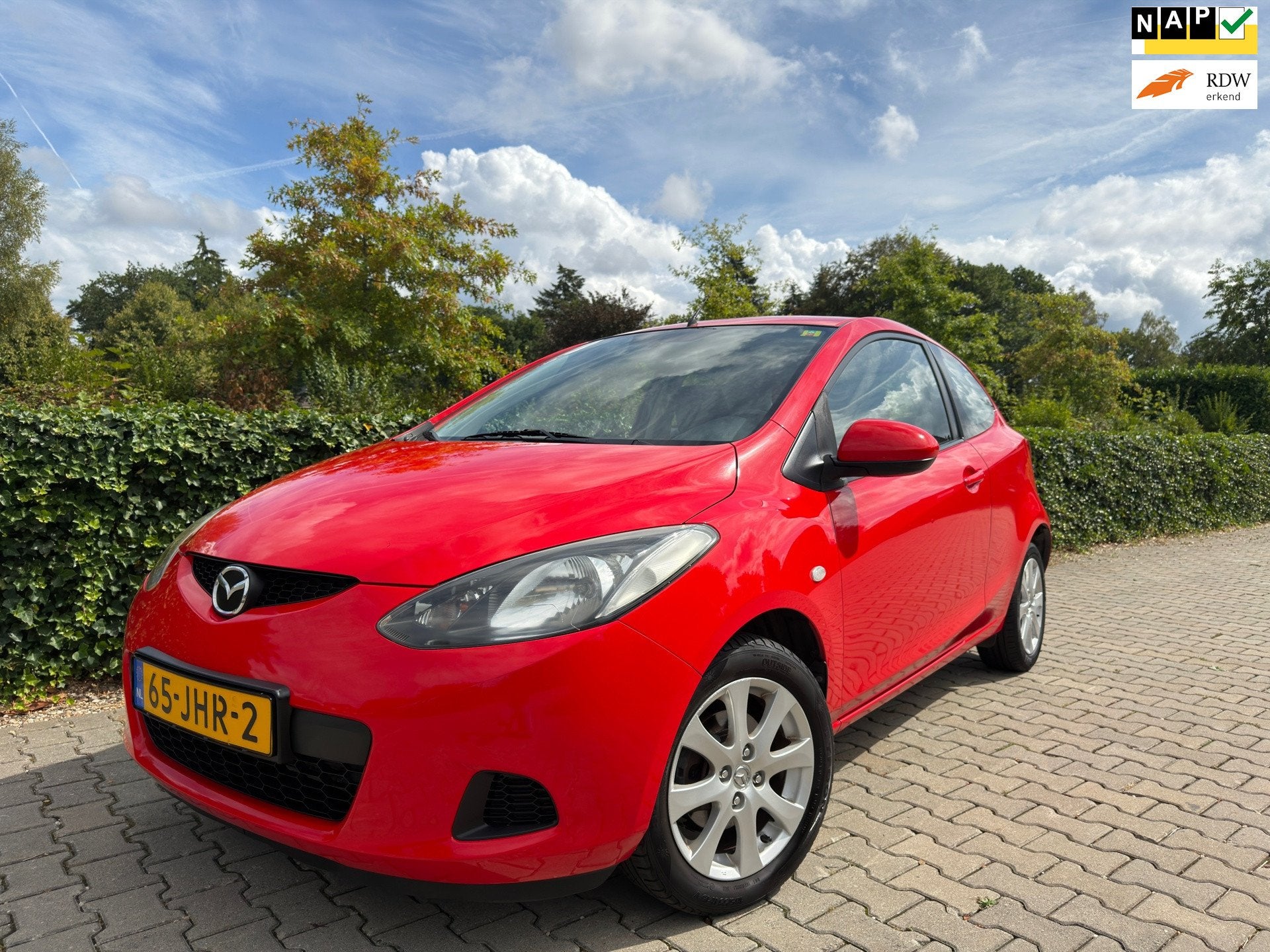 Mazda 2 1.3 S-VT Exclusive , Airco / Elec.Pakket / Stoelverw, Voorwielaandrijving, Stof, Gebruikt, 4 cilinders
